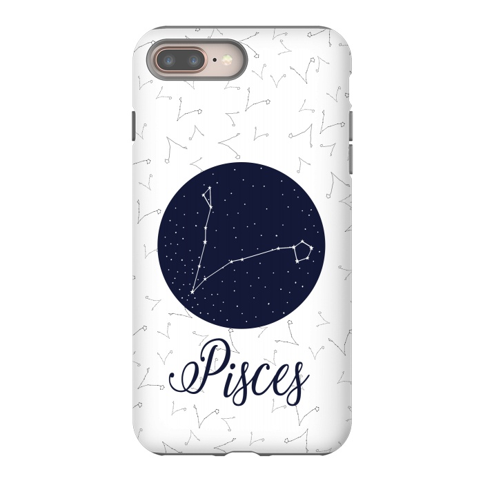 iPhone 7 plus StrongFit Pisces Constellation by Mandy Porto