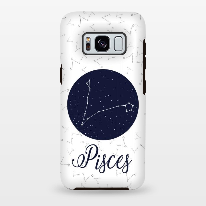 Galaxy S8 plus StrongFit Pisces Constellation by Mandy Porto