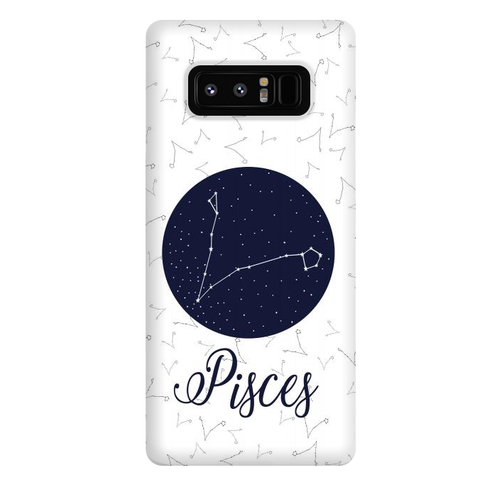 Galaxy Note 8 StrongFit Pisces Constellation by Mandy Porto