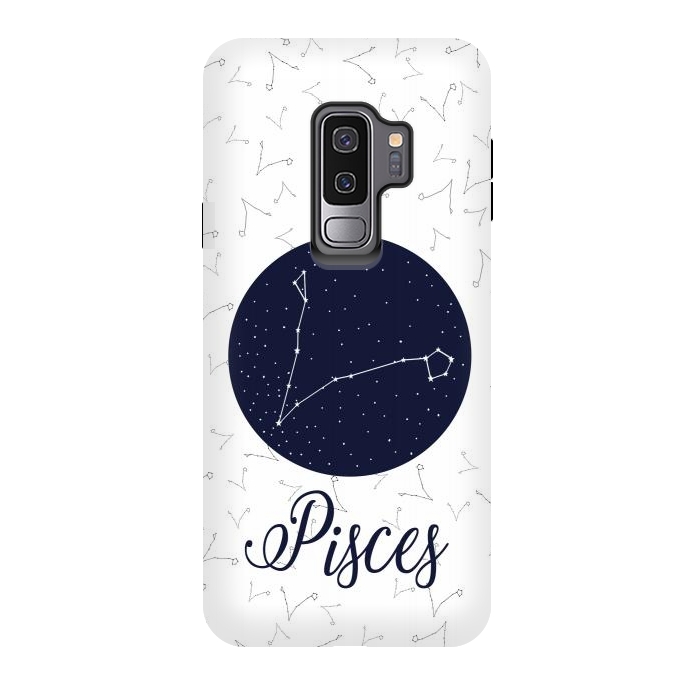 Galaxy S9 plus StrongFit Pisces Constellation by Mandy Porto