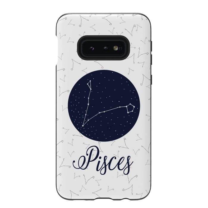 Galaxy S10e StrongFit Pisces Constellation by Mandy Porto