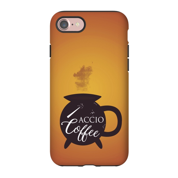 iPhone 7 StrongFit Accio Coffee by Mandy Porto