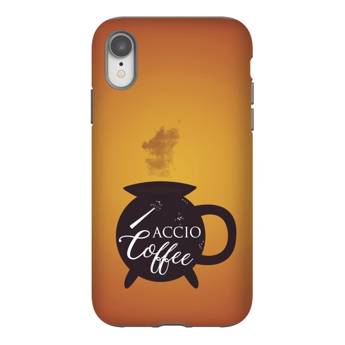 iPhone Xr StrongFit Accio Coffee by Mandy Porto