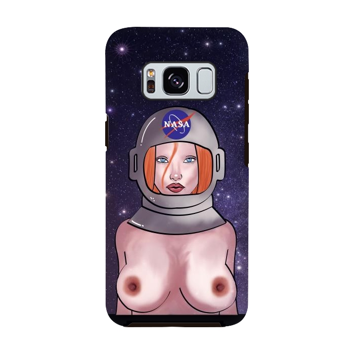 Galaxy S8 StrongFit Space Girl by Mandy Porto
