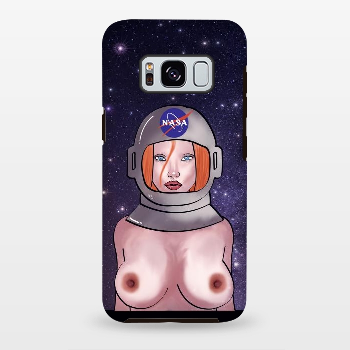 Galaxy S8 plus StrongFit Space Girl by Mandy Porto