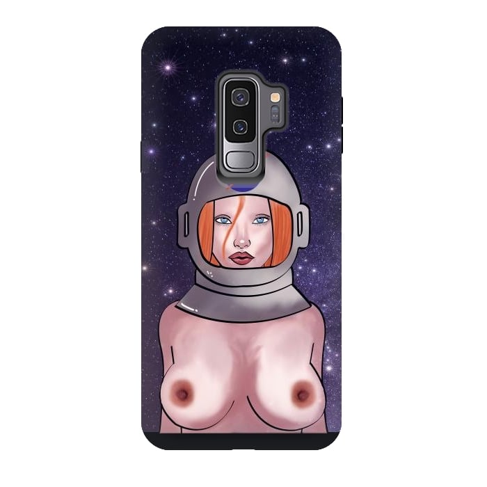 Galaxy S9 plus StrongFit Space Girl by Mandy Porto