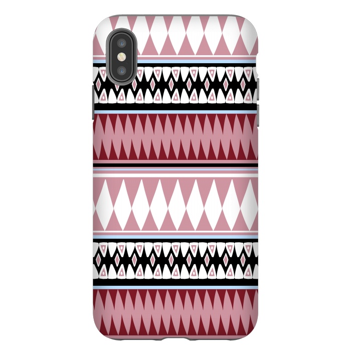 iPhone Xs Max StrongFit Bohemian Style R&W by Joanna Vog