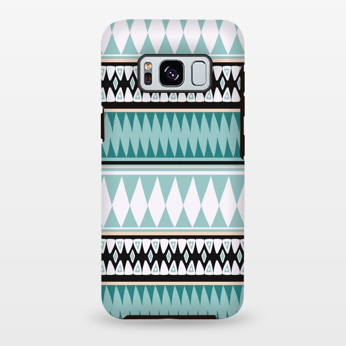 Galaxy S8 plus StrongFit Bohemian Style B&W by Joanna Vog