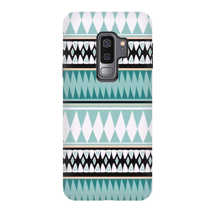 Galaxy S9 plus StrongFit Bohemian Style B&W by Joanna Vog