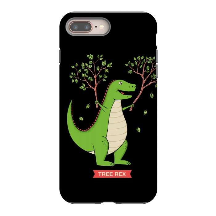 iPhone 7 plus StrongFit Tree Rex  by Coffee Man