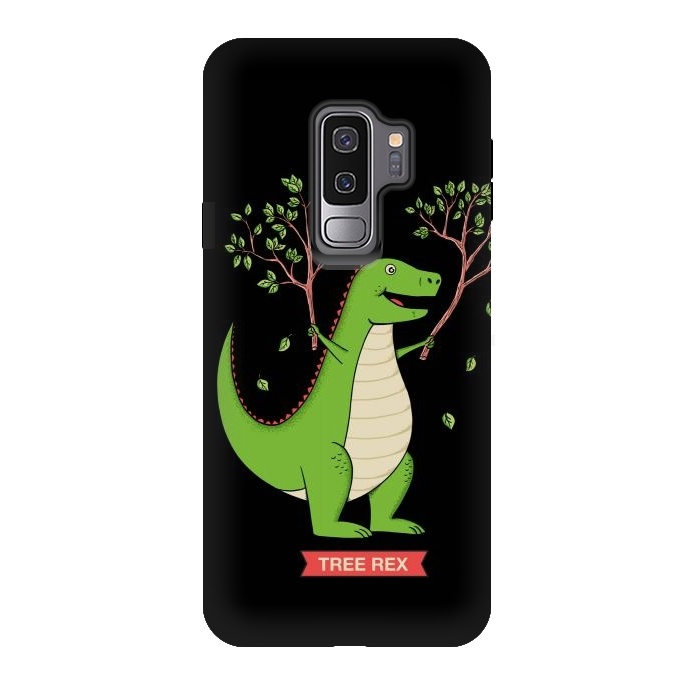 Galaxy S9 plus StrongFit Tree Rex  by Coffee Man