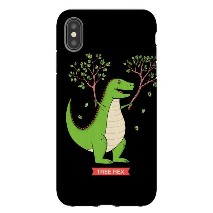 iPhone Xs Max StrongFit Tree Rex  by Coffee Man