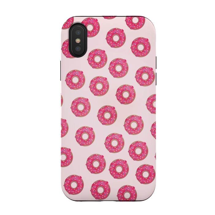 iPhone Xs / X StrongFit Donuts by Mandy Porto