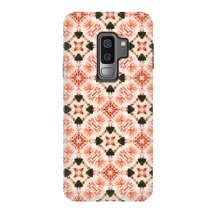 Galaxy S9 plus StrongFit Blush Mandala by Uma Prabhakar Gokhale