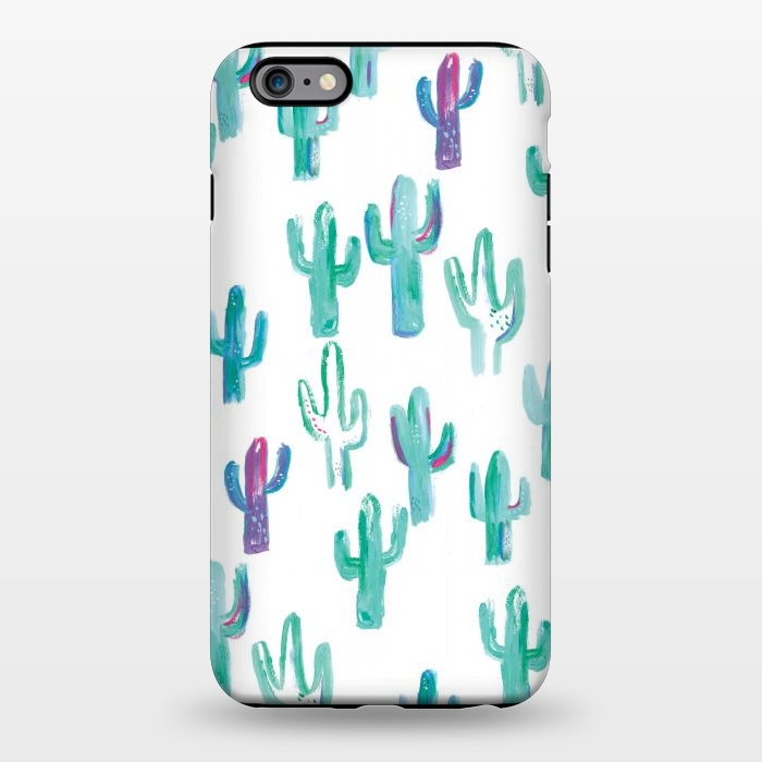 iPhone 6/6s plus StrongFit Mint cacti by lauradidthis