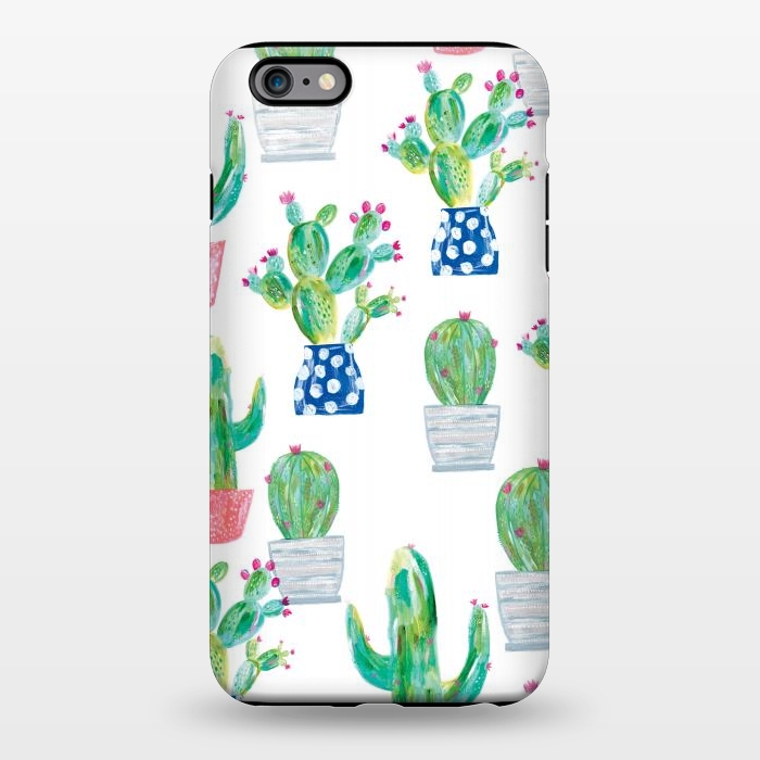 iPhone 6/6s plus StrongFit Potted cacti repeat by lauradidthis
