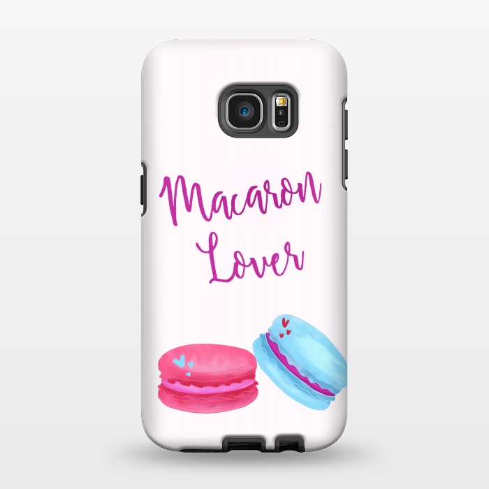 Galaxy S7 EDGE StrongFit Macaron Lover by Mandy Porto