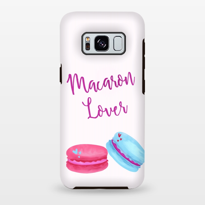 Galaxy S8 plus StrongFit Macaron Lover by Mandy Porto