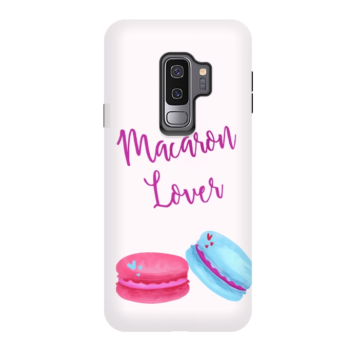 Galaxy S9 plus StrongFit Macaron Lover by Mandy Porto
