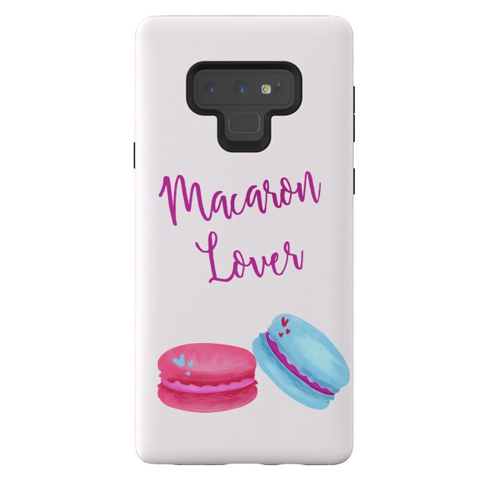 Galaxy Note 9 StrongFit Macaron Lover by Mandy Porto
