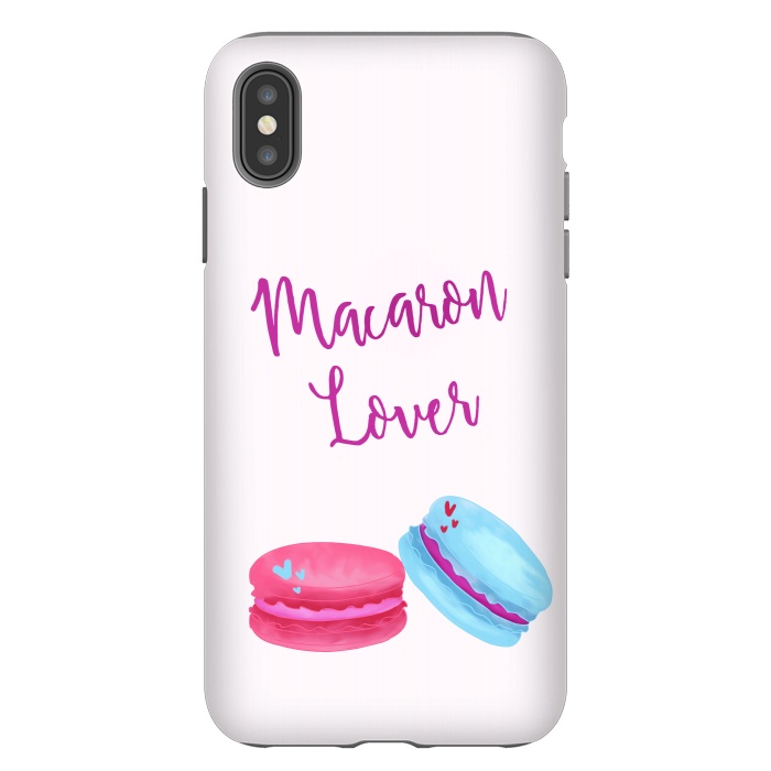 iPhone Xs Max StrongFit Macaron Lover by Mandy Porto