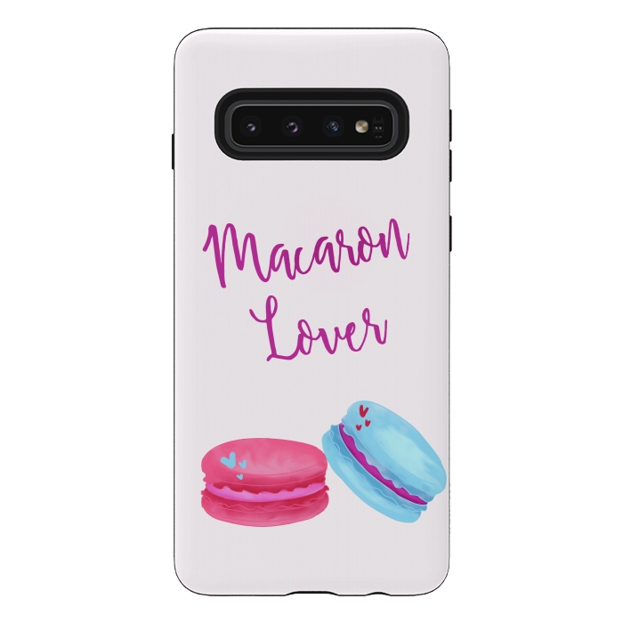 Galaxy S10 StrongFit Macaron Lover by Mandy Porto