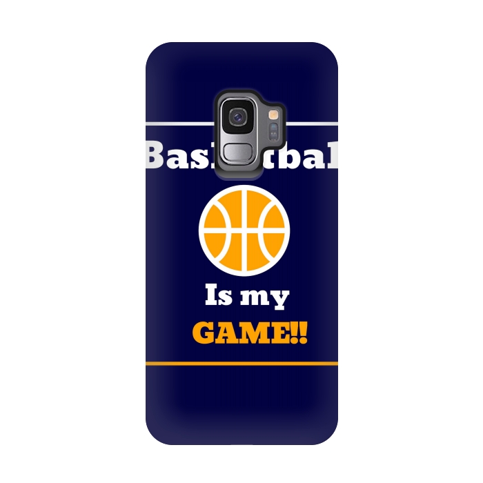 Galaxy S9 StrongFit BASKETBALL IS MY GAME by MALLIKA