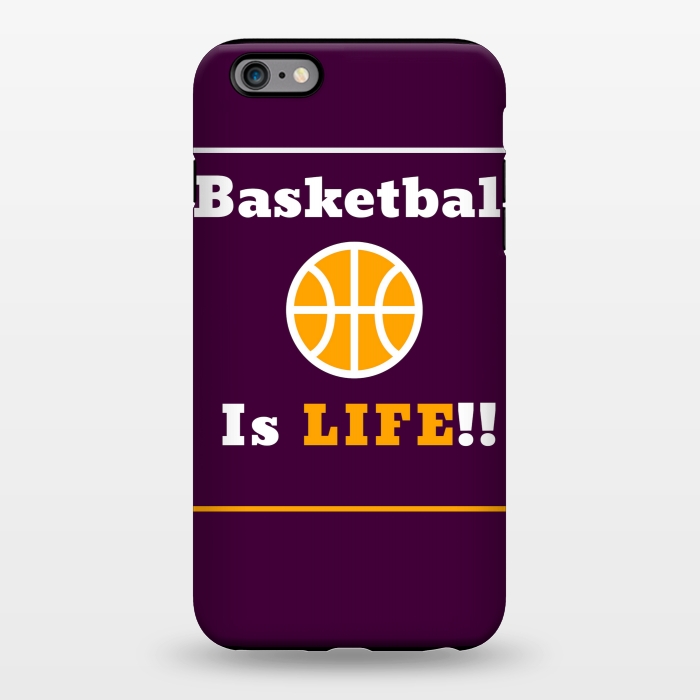 iPhone 6/6s plus StrongFit BASKETBALL IS LIFE by MALLIKA