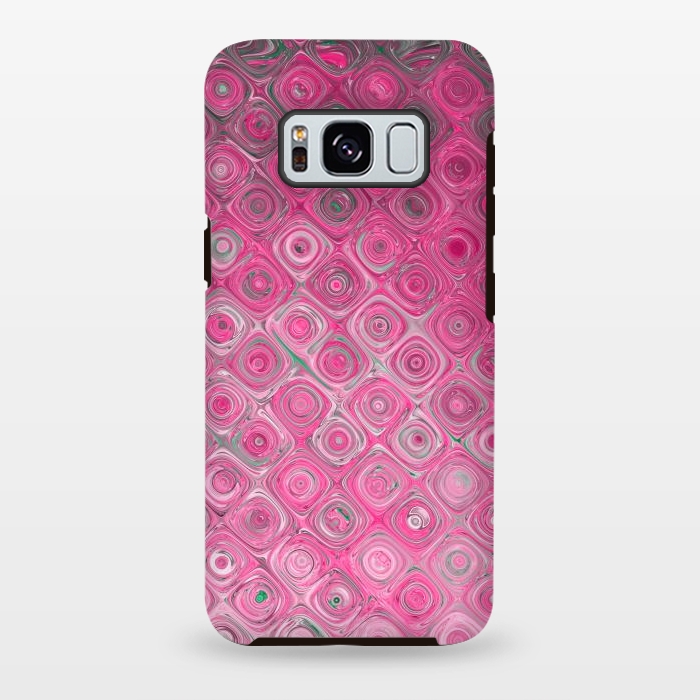 Galaxy S8 plus StrongFit Pink Dreams Fantasie Texture by Andrea Haase