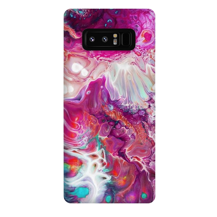 Galaxy Note 8 StrongFit Abstract Art Painting by Andrea Haase