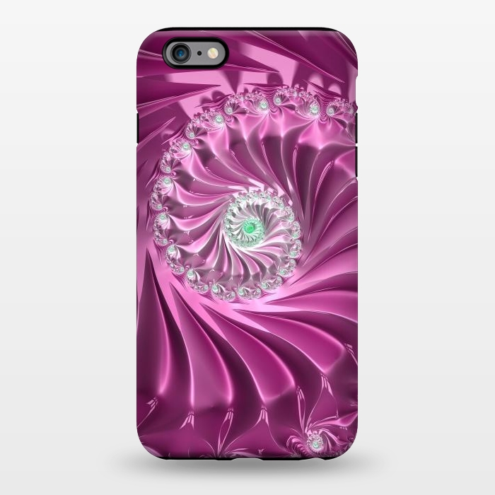 iPhone 6/6s plus StrongFit Fractal Glamour In Pink by Andrea Haase