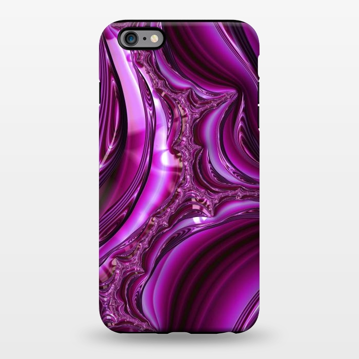 iPhone 6/6s plus StrongFit Pink Fractal Glamour 2 by Andrea Haase