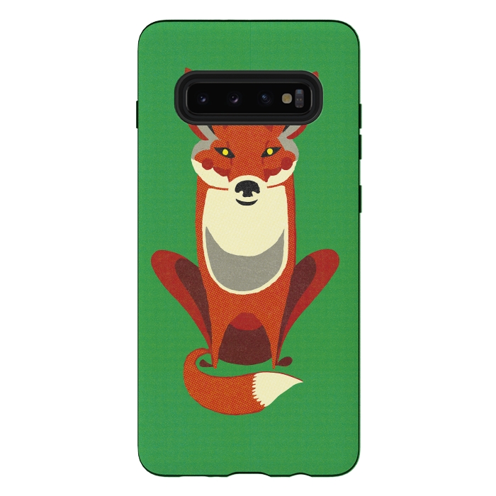 Galaxy S10 plus StrongFit Mr.Fox by absurdstyle