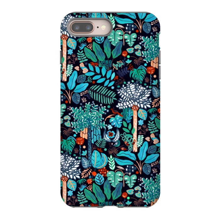 iPhone 7 plus StrongFit Deep Bohemian Jungle  by Tigatiga