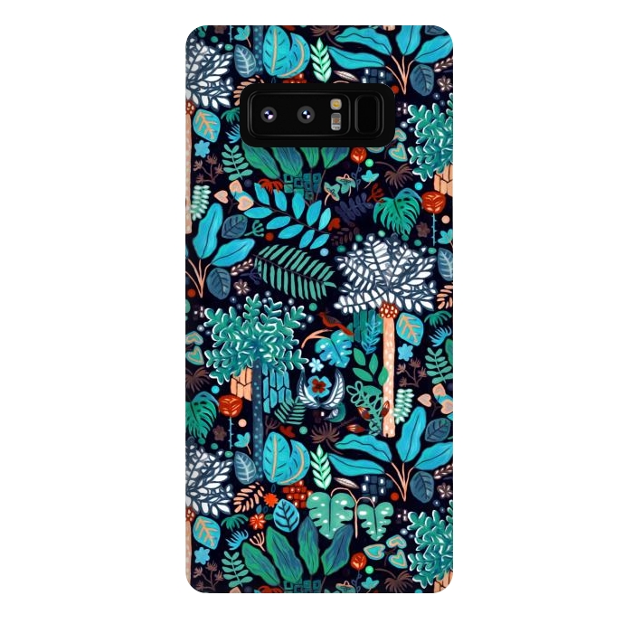 Galaxy Note 8 StrongFit Deep Bohemian Jungle  by Tigatiga