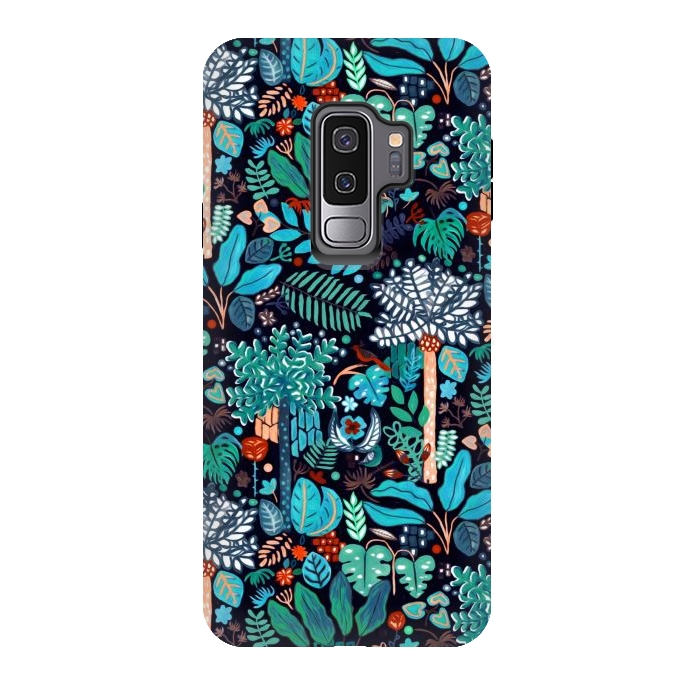 Galaxy S9 plus StrongFit Deep Bohemian Jungle  by Tigatiga