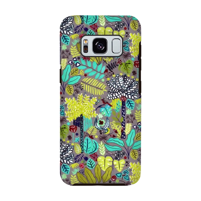Galaxy S8 StrongFit Warm Bohemian Jungle  by Tigatiga