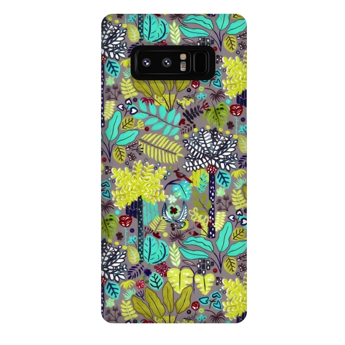 Galaxy Note 8 StrongFit Warm Bohemian Jungle  by Tigatiga