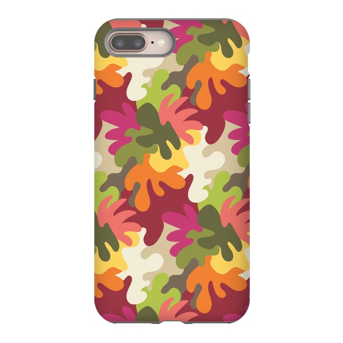 iPhone 7 plus StrongFit Spring Camouflage by Majoih