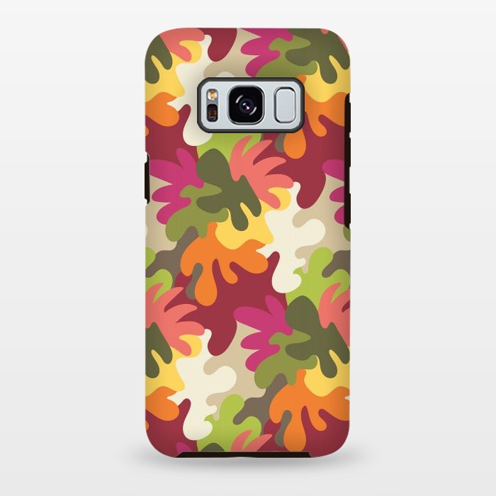 Galaxy S8 plus StrongFit Spring Camouflage by Majoih