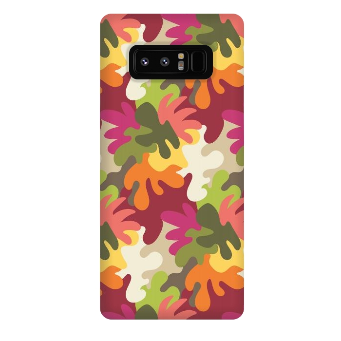 Galaxy Note 8 StrongFit Spring Camouflage by Majoih