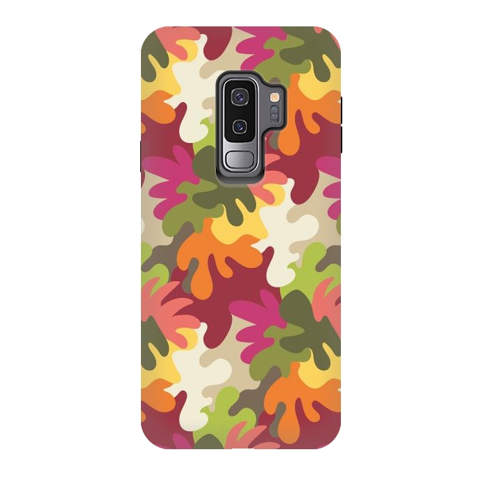 Galaxy S9 plus StrongFit Spring Camouflage by Majoih