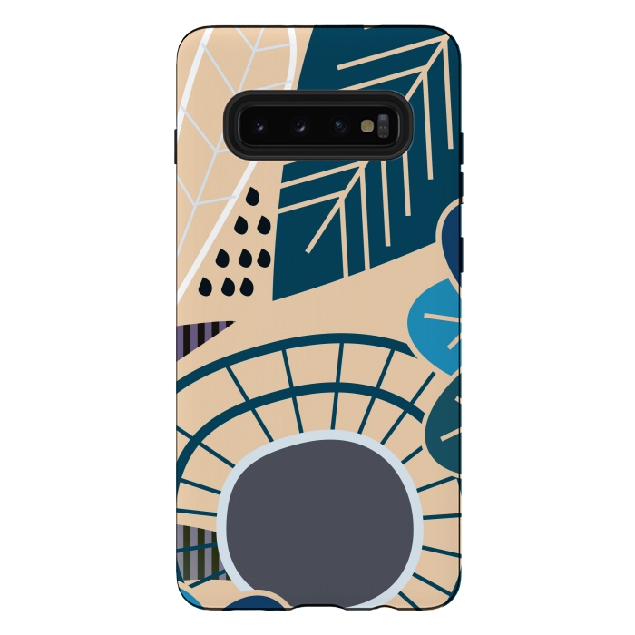 Galaxy S10 plus StrongFit Tropical view by CocoDes