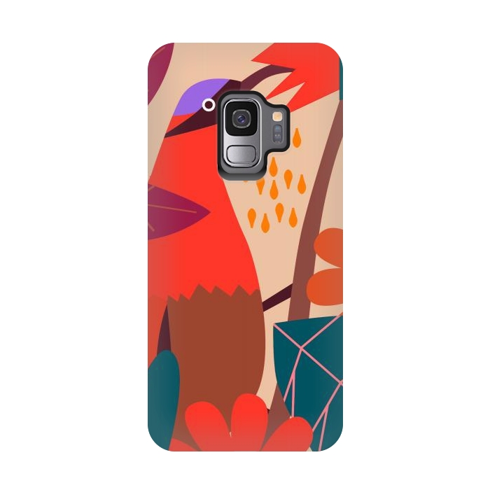 Galaxy S9 StrongFit Floral pollinator by CocoDes