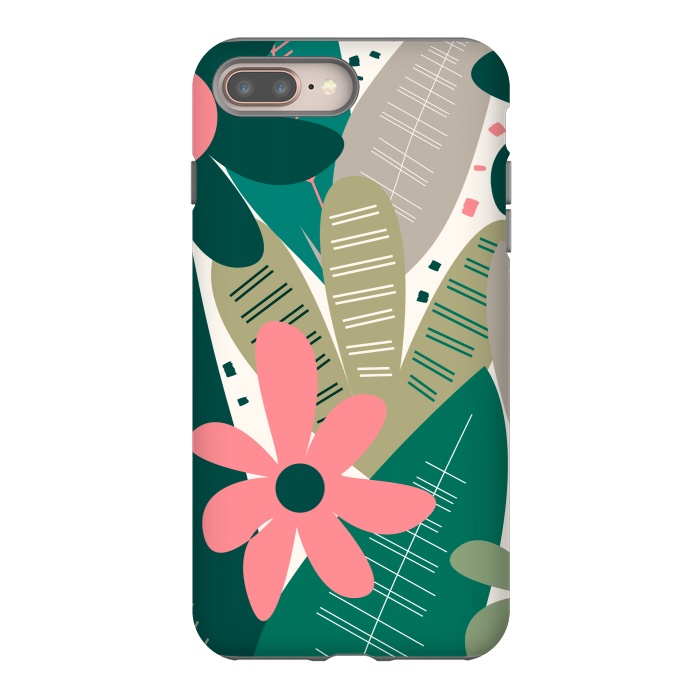 iPhone 7 plus StrongFit Tropical cuteness by CocoDes