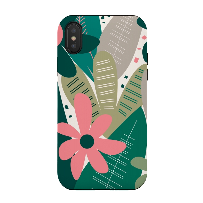 iPhone Xs / X StrongFit Tropical cuteness by CocoDes