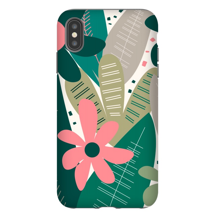 iPhone Xs Max StrongFit Tropical cuteness by CocoDes