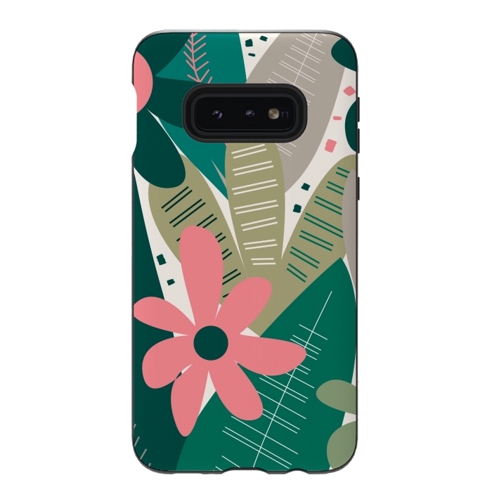 Galaxy S10e StrongFit Tropical cuteness by CocoDes