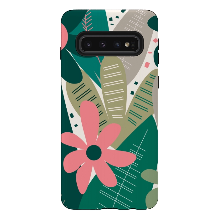 Galaxy S10 StrongFit Tropical cuteness by CocoDes