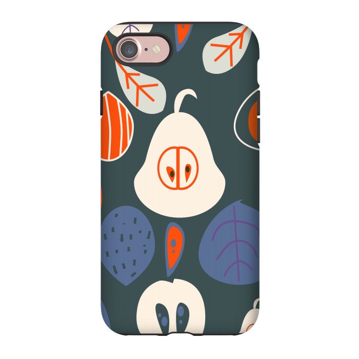 iPhone 7 StrongFit Modern fruits by CocoDes